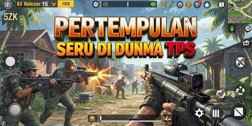 Gambaran gameplay mendebarkan dalam 5ZK dengan grafis luar biasa.