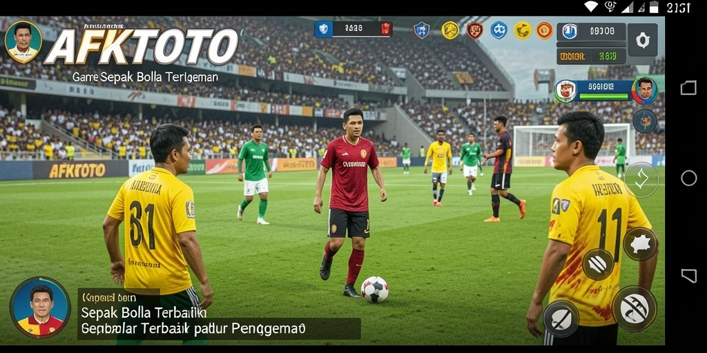 Tangkapan layar gameplay <strong>AFKTOTO</strong> dengan aksi seru di lapangan.