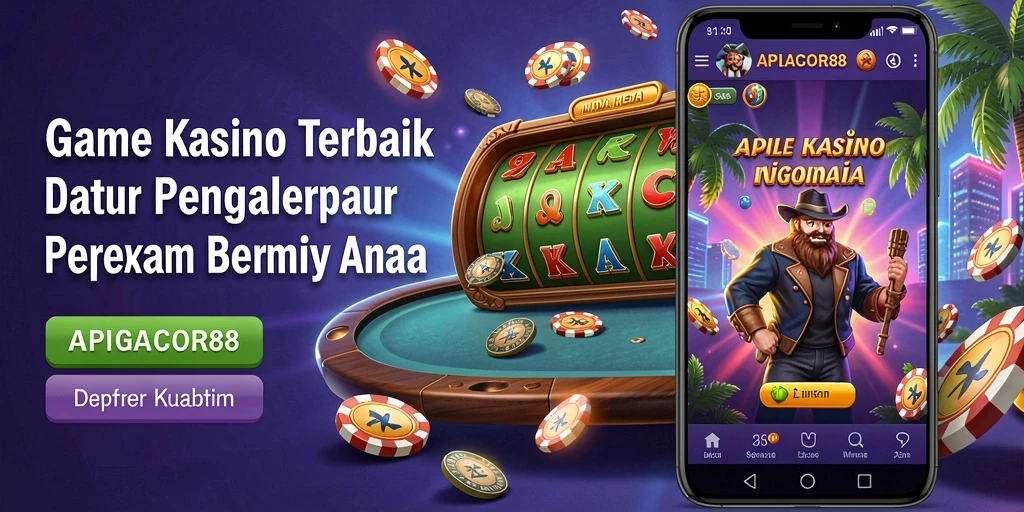 Tampilan gameplay kasino yang menarik dan mengasyikkan di APIGACOR88.