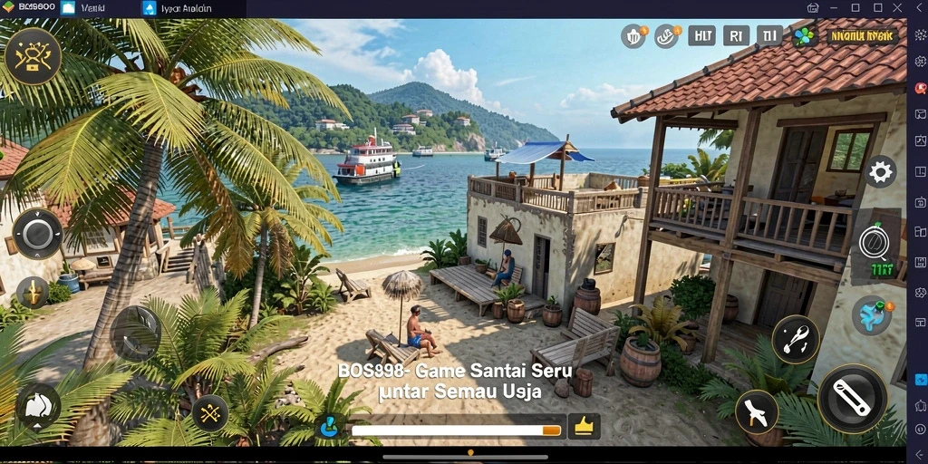 Tangkapan layar utama BOS898 menampilkan gameplay yang menarik dan menghibur.