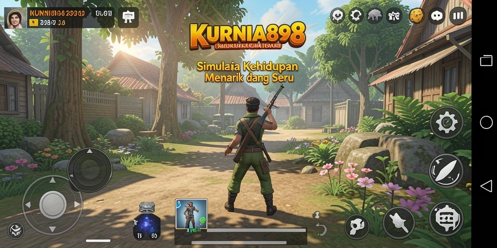 Tangkapan layar tindakan gameplay KURNIA898 yang mendalam dan menarik.