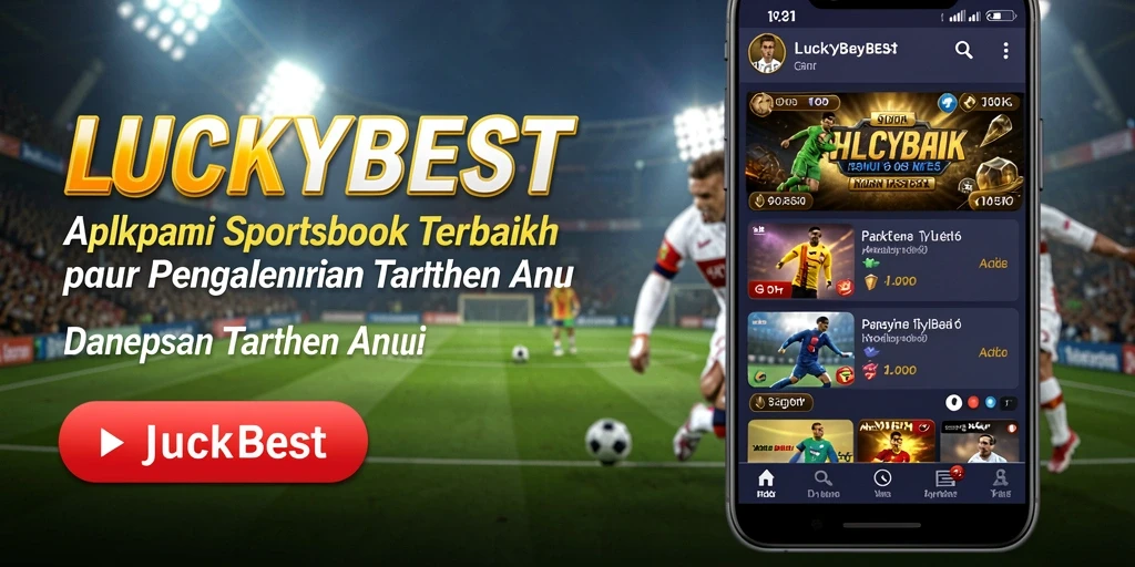 Tampilan utama LUCKYBEST menampilkan taruhan olahraga yang menarik.
