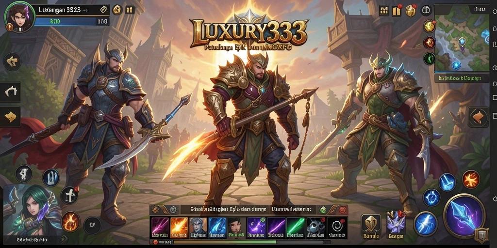 Gameplay menarik dan kolaborasi antar pemain di LUXURY333.