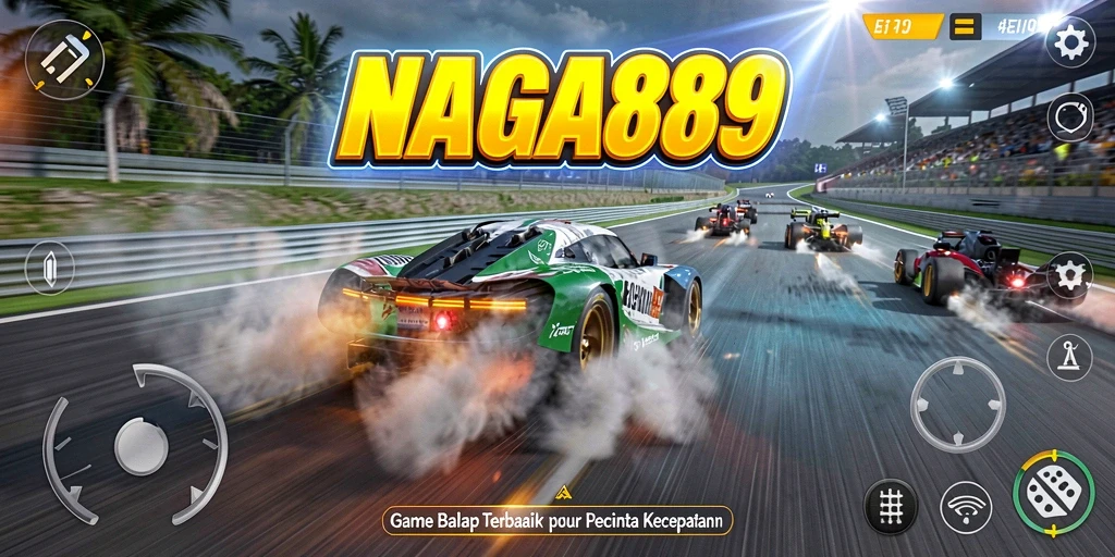 Gameplay Racing yang seru dan mendebarkan di NAGA889.