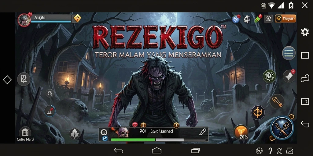 Gameplay menegangkan di dunia horor yang misterius.