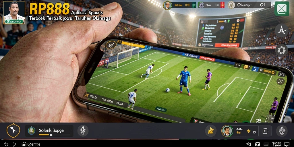 Tampilan gameplay yang menarik dan interaktif di RP888.