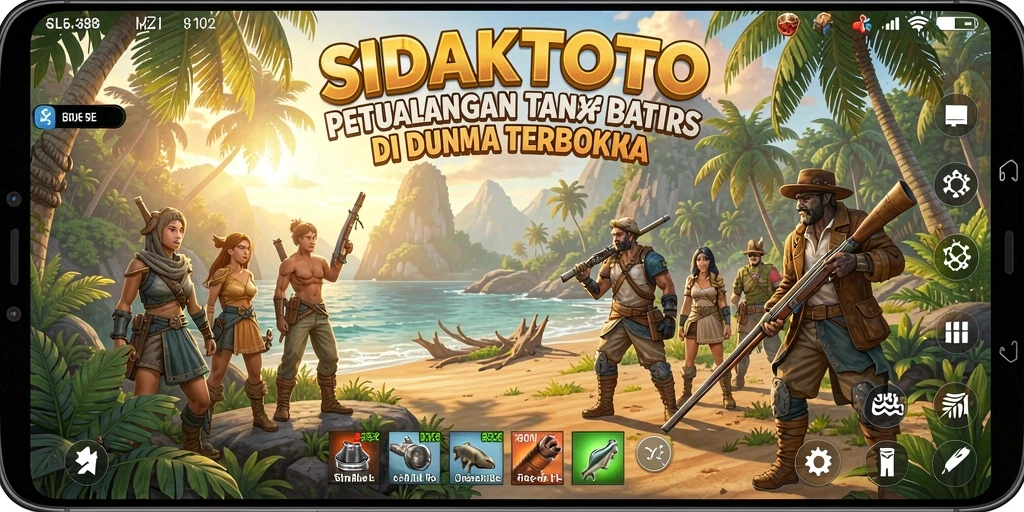 Screenshot utama menampilkan gameplay Open World yang menarik.