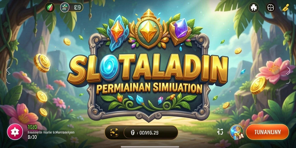 Tampilan gameplay menarik dari slot dalam SLOTALADIN.