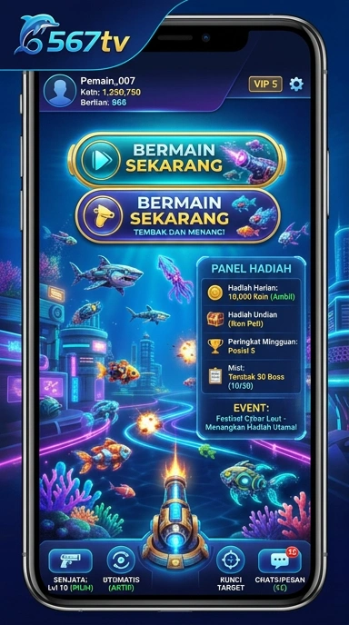 Demo aplikasi 567tv menunjukkan berbagai fitur dan kategori aplikasi yang tersedia.